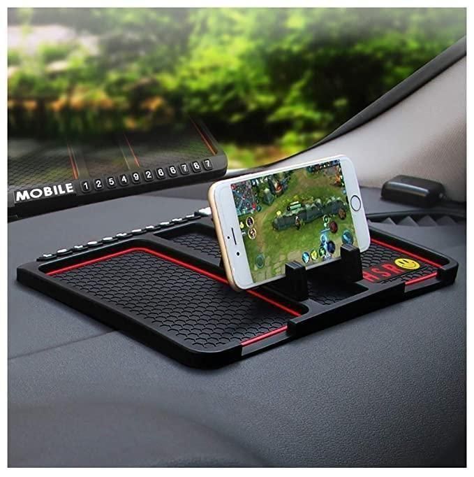 No More Phone Slips! HSR Anti-Slip Silicone Car Holder for All Phones π